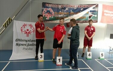 Regionalny Turniej Badmintona  Olimpiad Specjalnych Polska 4