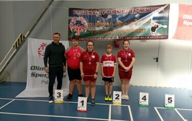 Regionalny Turniej Badmintona  Olimpiad Specjalnych Polska 5