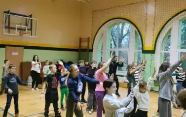 Intergracja z uczniami ze Szkoły Podstawowej im. Kornela Makuszyńskiego w Kaliszu 4