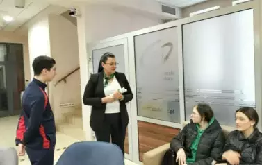 Wycieczka młodzieży do Banku Sp&oacute;łdzielczego w Choszcznie  1