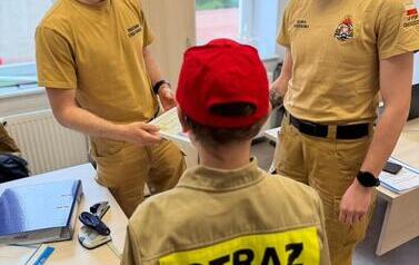 Z wizytą w Straży Pożarnej 2