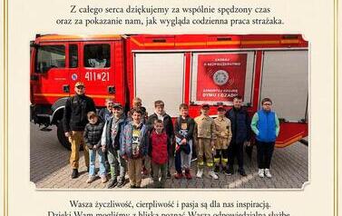 Z wizytą w Straży Pożarnej 3
