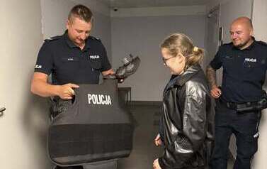 Wizyta młodzieży w Komendzie Powiatowej Policji w Choszcznie 15