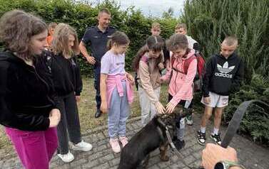 Wizyta młodzieży w Komendzie Powiatowej Policji w Choszcznie 21