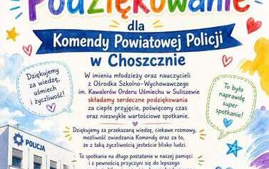 Wizyta młodzieży w Komendzie Powiatowej Policji w Choszcznie 43