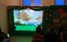 &bdquo;DWIE DOROTKI&rdquo;  PRZEDSTAWIENIE W FORMIE TEATRU CIENI 11