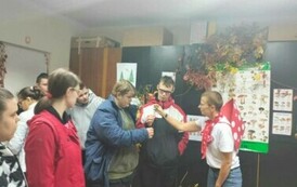 Leśna makieta w Powiatowej Stacji Sanitarno-Epidemiologicznej w Choszcznie 35