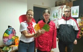 Leśna makieta w Powiatowej Stacji Sanitarno-Epidemiologicznej w Choszcznie 36
