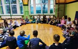 Intergracja z uczniami ze Szkoły Podstawowej im. Kornela Makuszyńskiego w Kaliszu 9