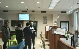 Wycieczka młodzieży do Banku Sp&oacute;łdzielczego w Choszcznie  4