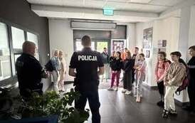 Wizyta młodzieży w Komendzie Powiatowej Policji w Choszcznie 4
