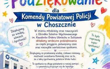Wizyta młodzieży w Komendzie Powiatowej Policji w Choszcznie 43