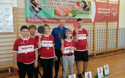 Zdjęcie do Regionalny Turniej Tenisa Stołowego Olimpiad Specjalnych