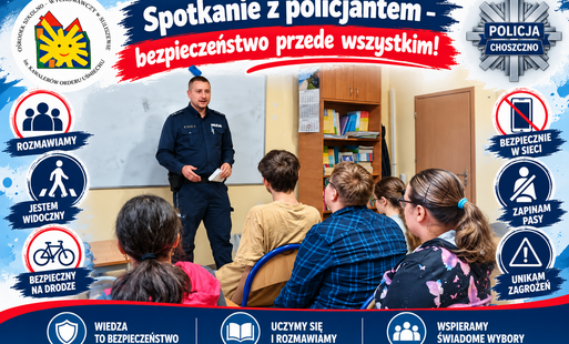 Spotkanie z policjantem – bezpieczeństwo przede wszystkim!